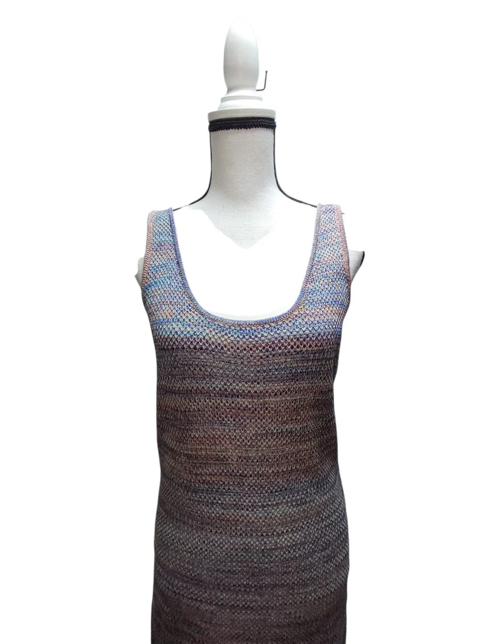 Future Collective x Alani Noelle Multi-Colored Crochet Fringe Dress - Picture 5 of 10